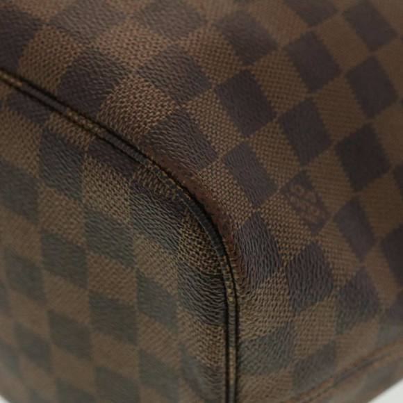 LOUIS VUITTON Damier Ebene Neverfull MM Tote Bag N51105 LV Auth 40600 - Picture 15 of 16